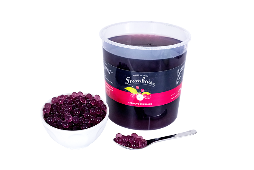 Perles De Fruit Framboise 3 2kg Pour Bubble Tea Nostea perles-de-fruit-framboise-3-2kg-pour-bubble-tea-nostea