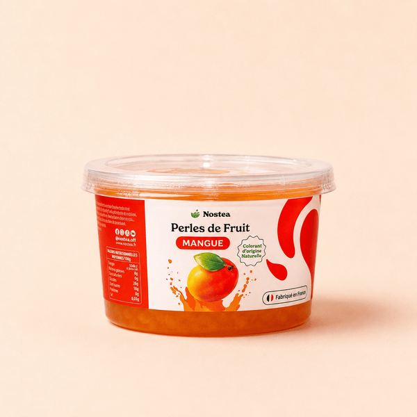 Mango Bubble Tea Pearls 450g