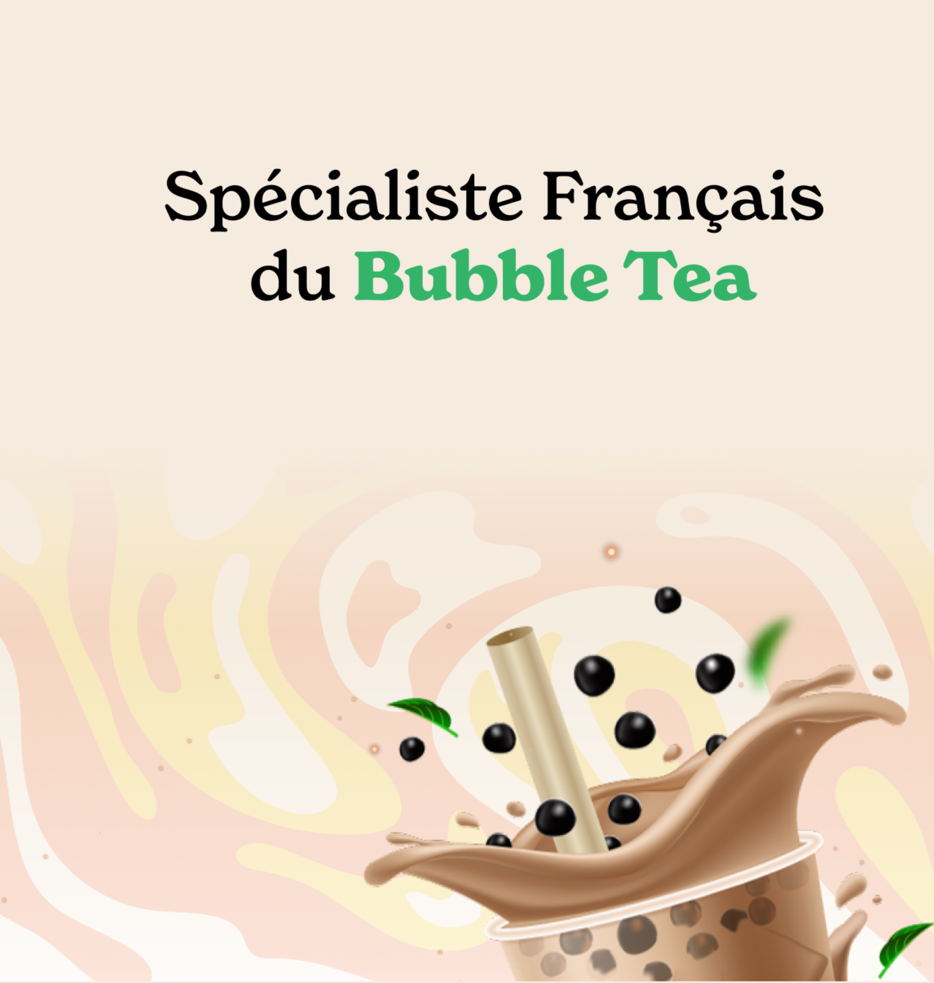 Fournisseur professionnel bubble tea