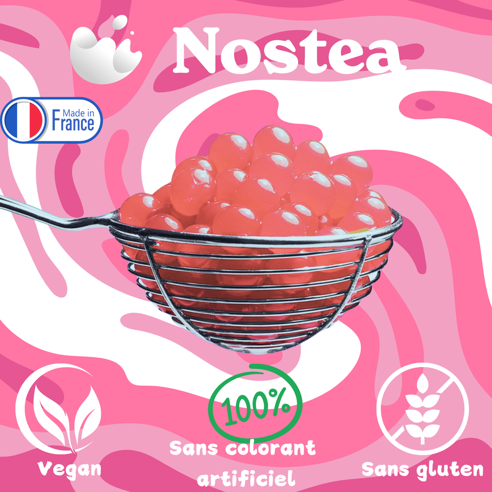 perles de bubble tea litchi