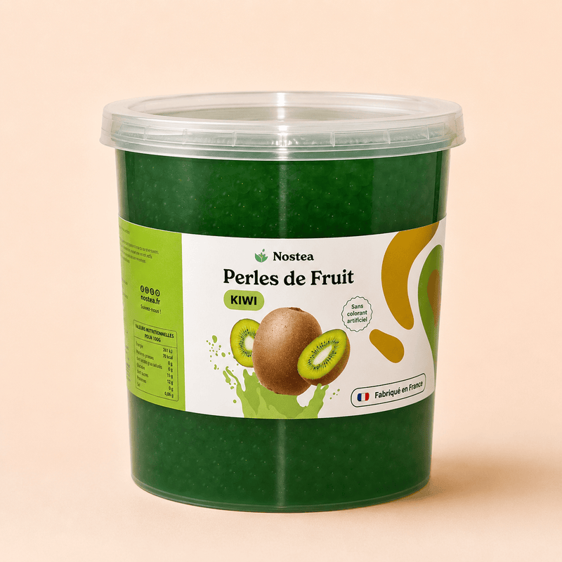 perles de bubble tea kiwi