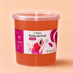 perles de bubble tea litchi