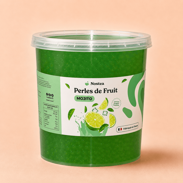perles de bubble tea mojito