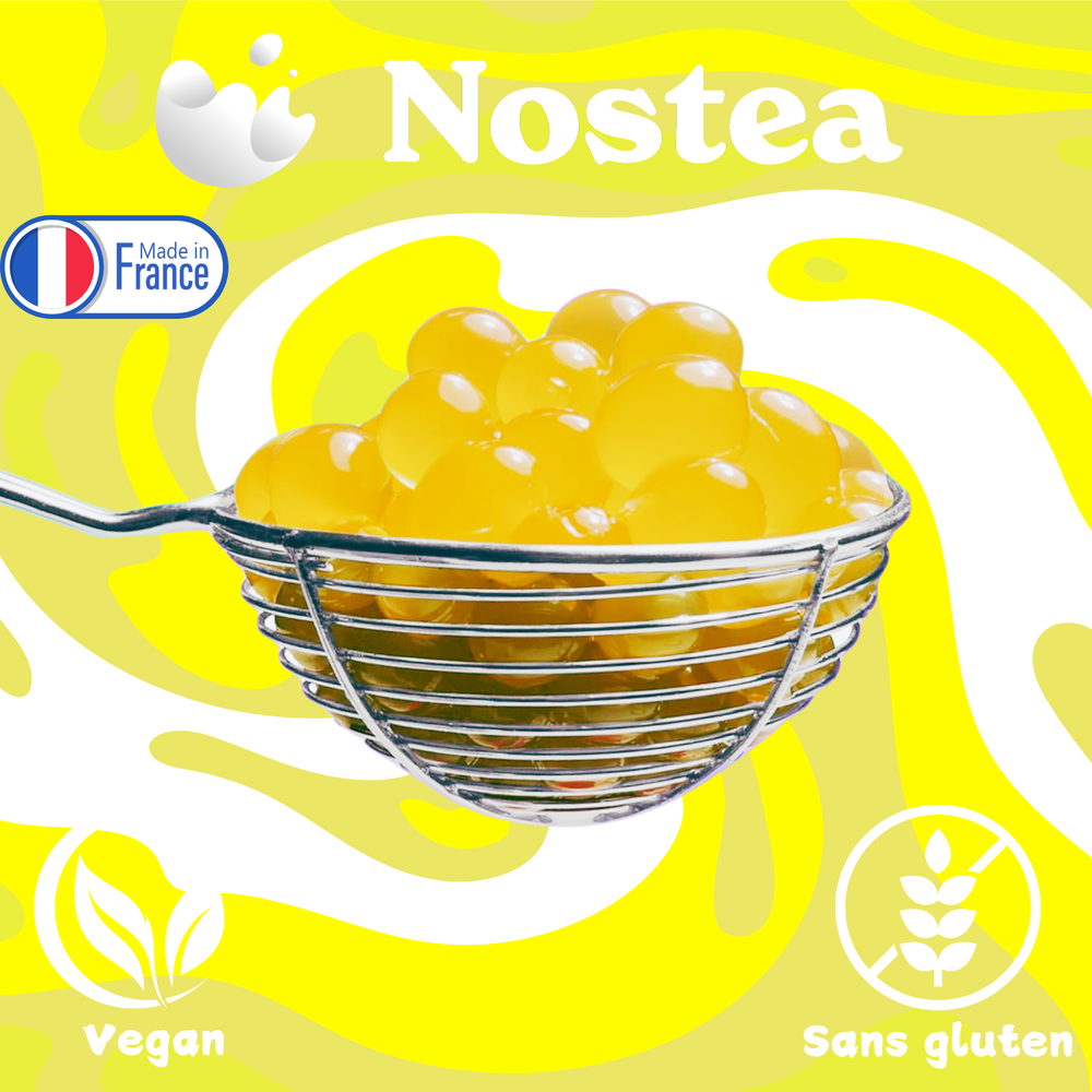 Perles de fruit citron 3,2kg pour bubble tea