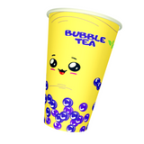 Gobelet carton bubble tea