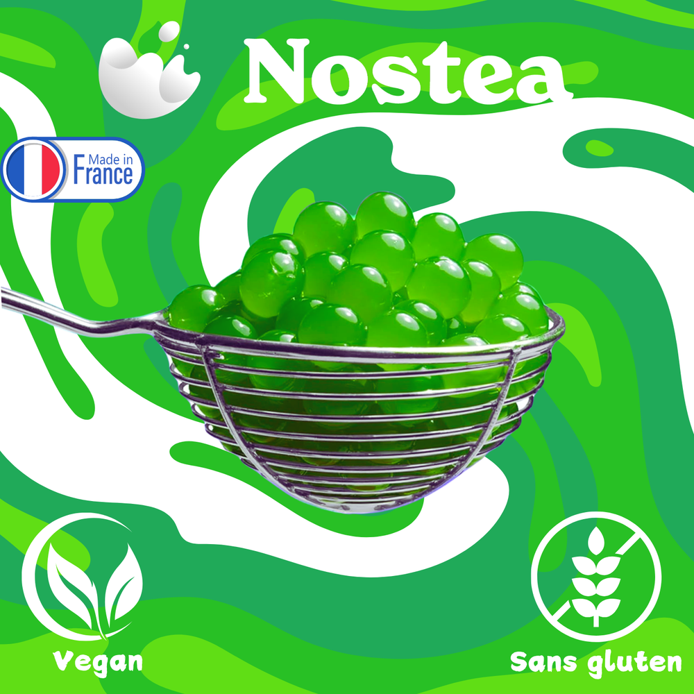 perles de bubble tea pomme