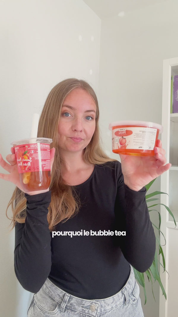 le bubble tea prêt-à-boire