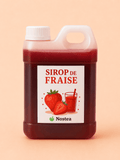 sirop spécial bubble tea fraise