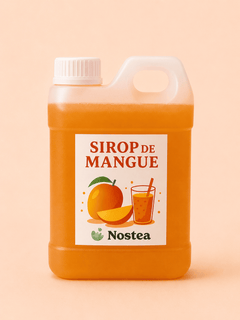 sirop spécial bubble tea mangue