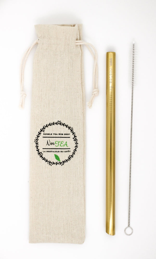 Nostea: Paille pour bubble tea or