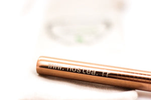 Nostea: Paille pour bubble tea cuivre logo