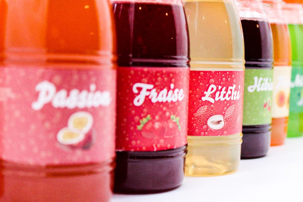 Nostea: sirops pour bubble tea détails