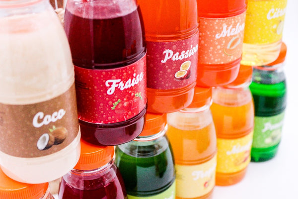 Nostea: sirops pour bubble tea plusieurs goûts
